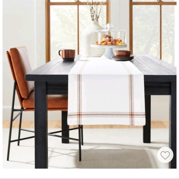 NWT Hearth & Hand - Engineered Border Stripes Table Runner Sand Dune - Picture 5 of 6